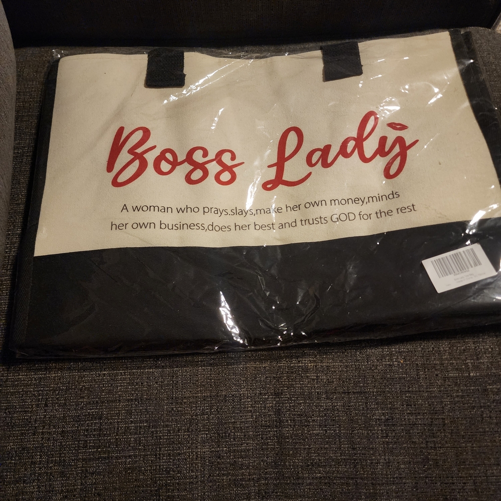 Black and White Tote Bag